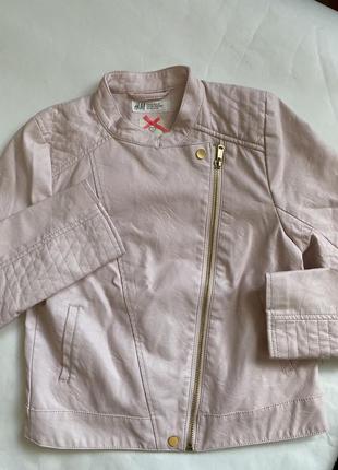 Куртка-косуха h&m на дівчинку 9-10років