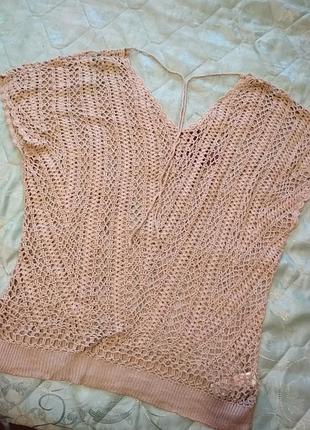 Жилетка накидка болеро