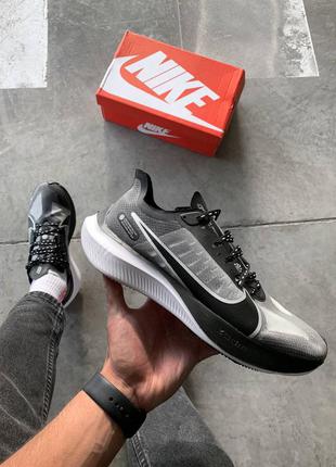 Мужские кроссовки nike zoom gravity black / grey