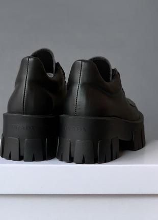 Женские туфли prada black3 фото