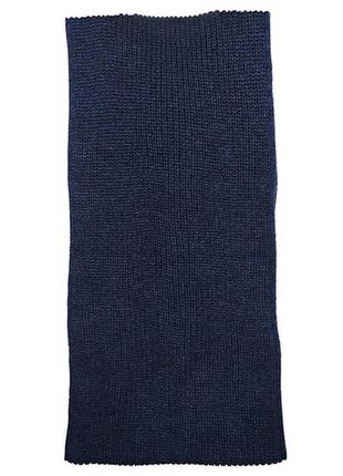 Оригинальный шарф-труба рельефной вязки от бренда h&m 03459220112 разм. one size1 фото