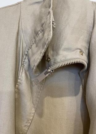 Massimo dutti курточка беж 36-38 свободного стиля стильная качество6 фото