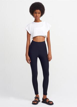 Чорні легінси, чорні легенди лосини dilvin