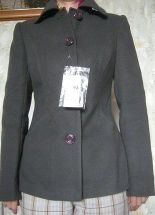 Полупальто женское деми, пальто женское короткое классическое, наш р.46/481 фото