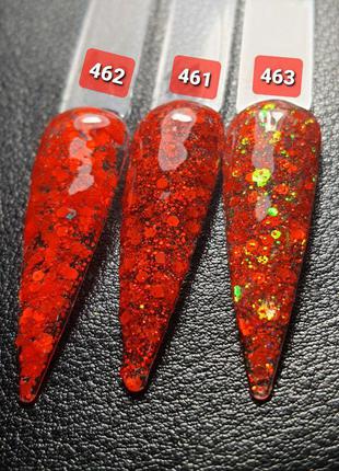 Гель лак для нігтів з глітером