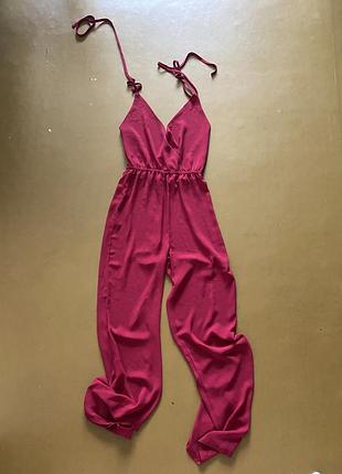 Атласный комбенизон