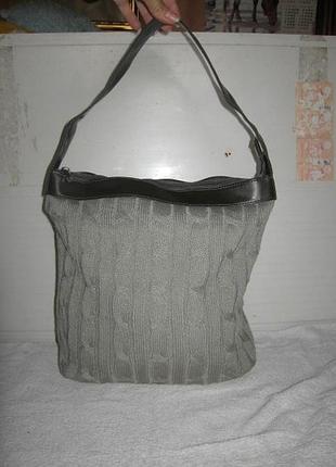 Сумка вязаная