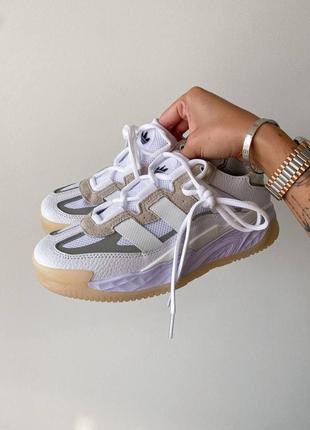 Кросівки adidas niteball cream white1 фото