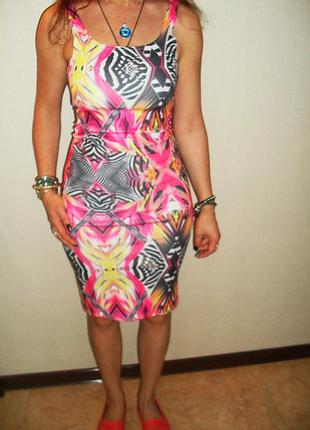 Платье цветное 2