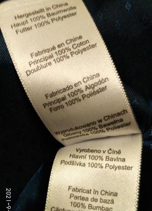 Пиджак вельветовый тёмно-синего цвета на маленького стилягу 6 лет тёмно-синего цвета4 фото