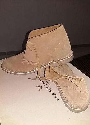 Мега красивые кожаные ботинки. испания.