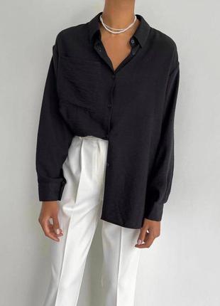 Стильна сорочка оверсайз