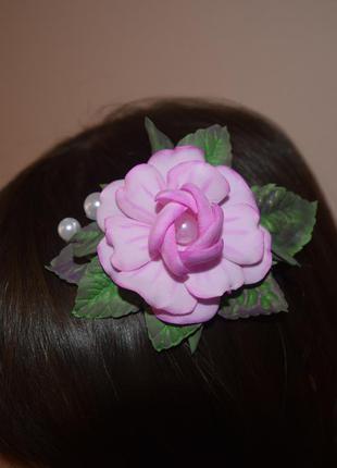Handmade* шпилька для волосся *зефирка*