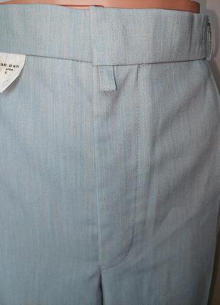 Luigi morini класичні брюки на кант гарного кольору3 фото
