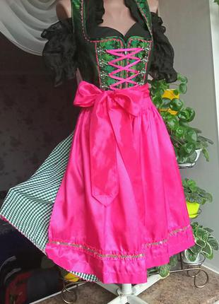 Дирндль платье на октоберфест баварское платье2 фото
