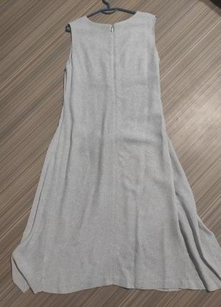 Сукня міді з бантом5 фото