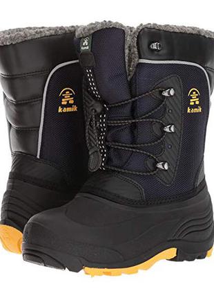 Детские зимние сапоги kamik luke snow boot, 100% оригинал1 фото