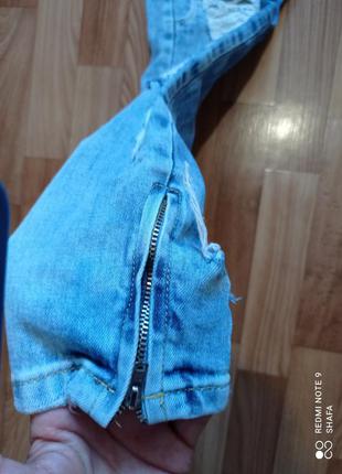 Джинси, штани,штани,мом,скіні, джинси рванка4 фото