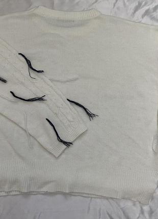 Оригінальна в'язана кофта