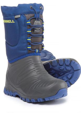 Детские зимние сапоги, сноубутсы, merrell snow quest boots, 100% оригинал1 фото