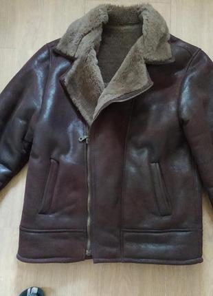 Куртка чоловіча зимова косуха на штучному хутрі 50 -52