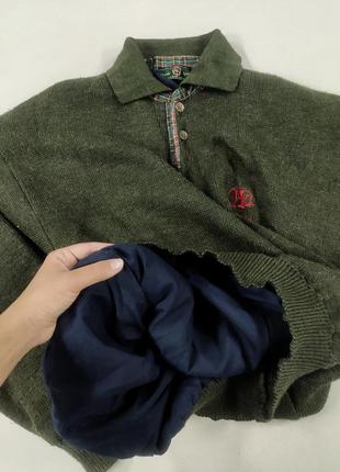 Winfield фирменный, шерстяной, теплый, красивый свитер с внутренней подкладкой4 фото