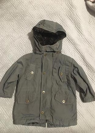 Куртка парка на мальчика 2 года