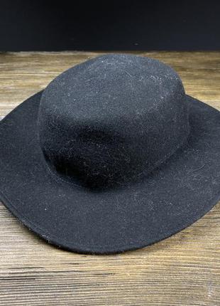 Капелюх фетровий british hat guild, чорна4 фото