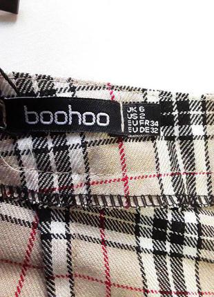 Модные брючки в клетку от boohoo3 фото