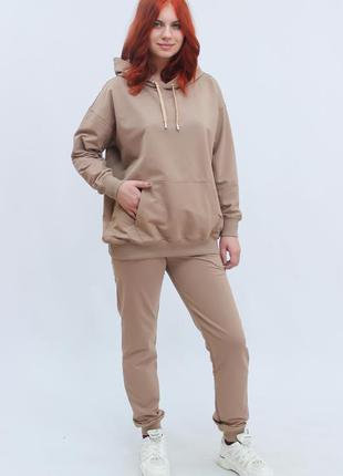 Распродажа дизайнерский спортивный костюм цвет мокко - есть цвета и размеры