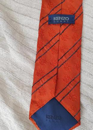 Шёлковый галстук kenzo3 фото