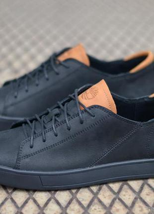 Мужские кожаные кеды timberland