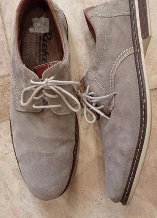 Туфлі замша изестной німецької фірми! 43 р. 28 см устілка.