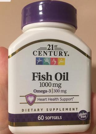 Фіш оіл омега три риб'ячий жир omega fish oil добавка бад