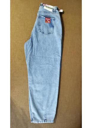 Женские джинсы мом. размер l-xxl. турция2 фото