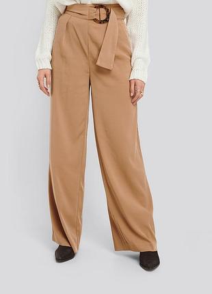 Широкие брюки na-kd / как zara, h&m