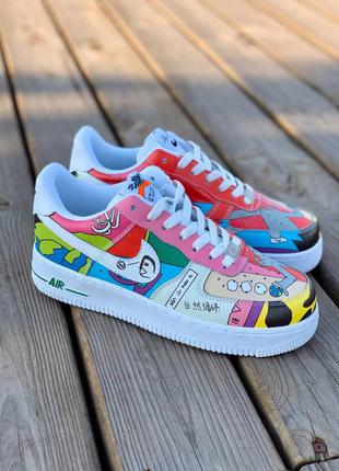 Nike air force 🍏 стильні жіночі кросівки найк форси