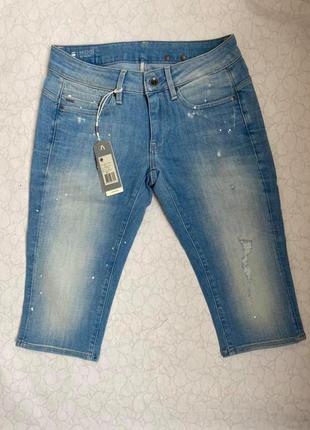G star новые джинсовые шорты