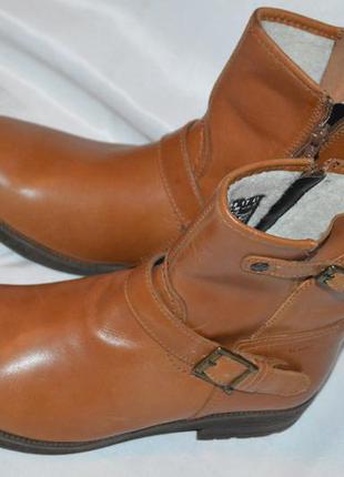 Ботинки кожа mark германия непромокаючі розмір 41 42, ботінки шкіра3 фото