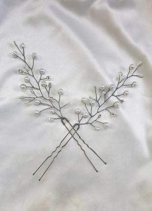 Набір прикрас для волосся (дві шпильки)