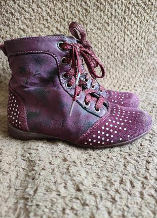 Черевики осінні розмір 29