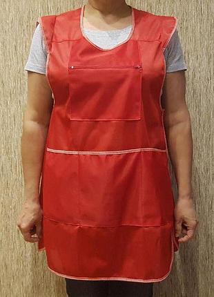 Фартук персонала, передник спецодежда продавца 2