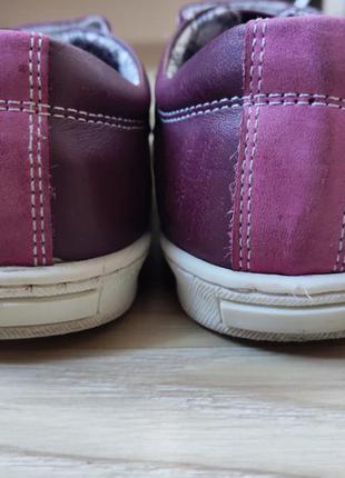 Кожаные кроссовки (мокасины/полуботинки) тм lumberjack (италия). 30 р, стелька 20 см4 фото