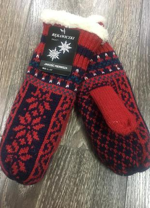 Термо варежки 3