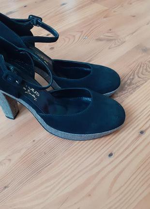 Шикарные, итальянские, замшевые туфли marchez vous на узкую ногу, устойчивый каблук, обувь из сша8 фото