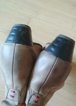 Якісні жіночі черевички tamaris/ кожаные ботиночки7 фото