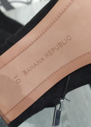 Шикарные классические сапоги с высоким и широким голенищем бренда banana republic качество люкс.5 фото