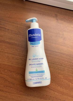 Детский шампунь гель для купания 2 в одном mustela2 фото