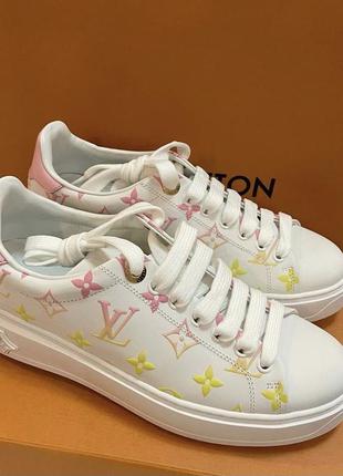 Кеди lv time out натуральна шкіра в наявності, люкс якість