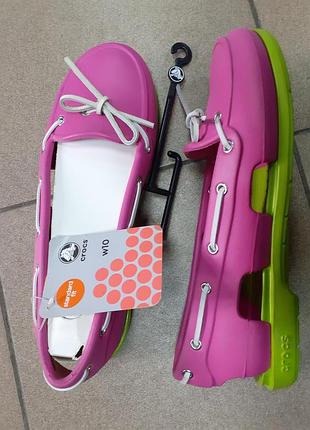 Crocs пляжные туфли, кроксы, мокасины, большой размер из сша